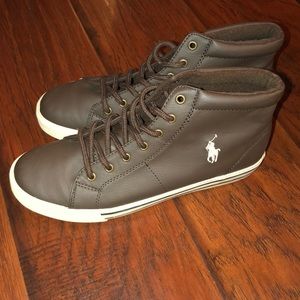 Polo leather sneakers